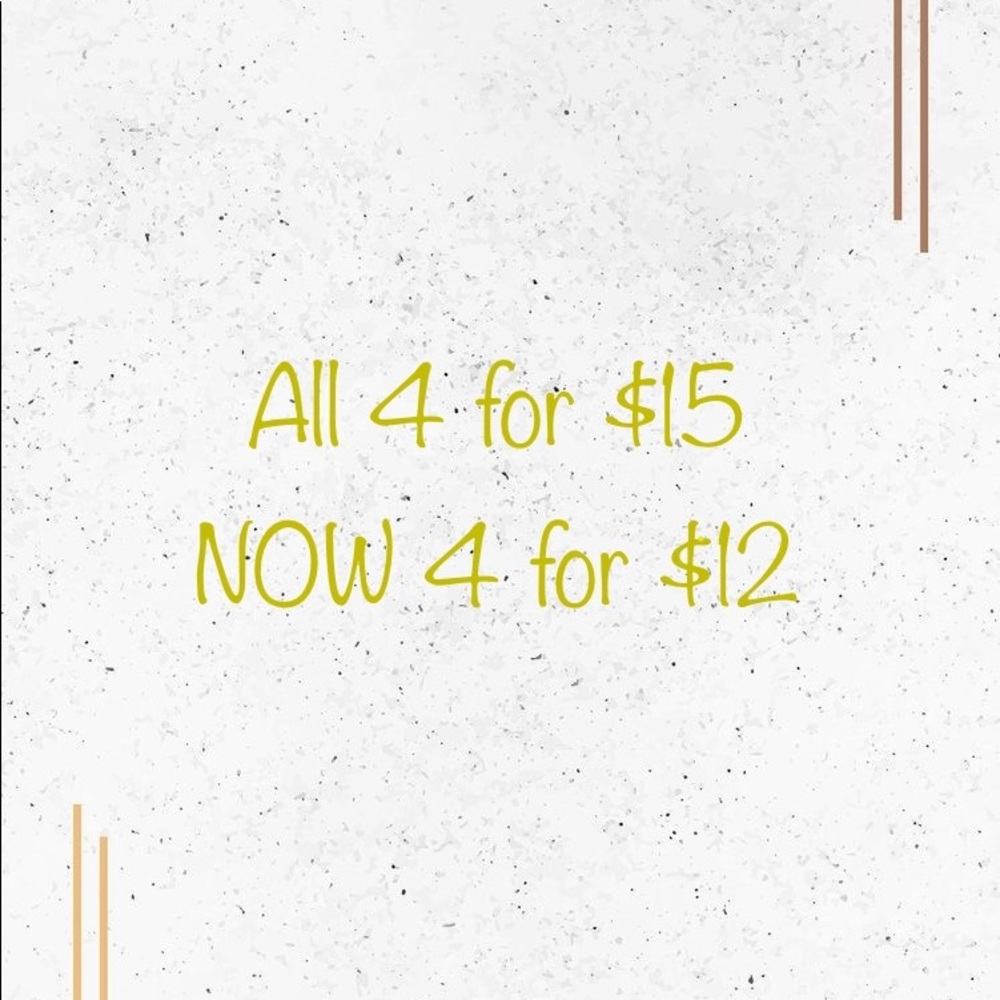 4 for $12